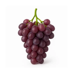 Rote kernlose Weintrauben